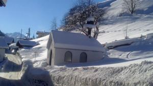 Haus Leo að vetri til