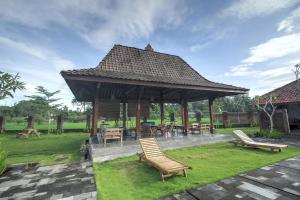 Zahrada ubytování Shankara Borobudur