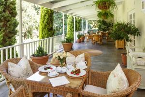 Χώρος καθιστικού στο Rosenhof Boutique Hotel