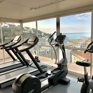 Fitnesscenter och/eller fitnessfaciliteter på Dynamic Hotels Caldetes Barcelona