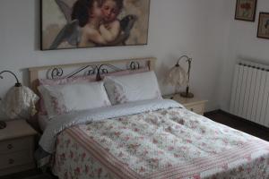 Postel nebo postele na pokoji v ubytování Country House Lokev + 29 fotografií