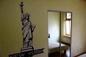 Postel nebo postele na pokoji v ubytování New York Hostel