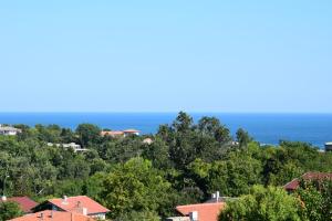 バルチクにあるBoutique Villa Rosa Dei Ventiの家から見える海