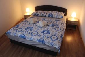 Postel nebo postele na pokoji v ubytování Apartments Anicic Coric