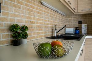 A kitchen or kitchenette at Dreamy Home by the Sea