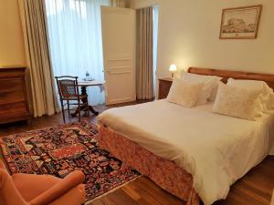 Letto o letti in una camera di Manoir de Kergrec'h
