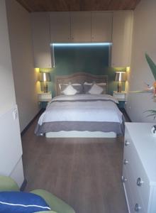 Кровать или кровати в номере Mar de Prata