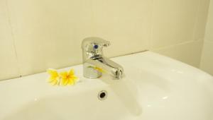 Ένα μπάνιο στο Lala Home Stay