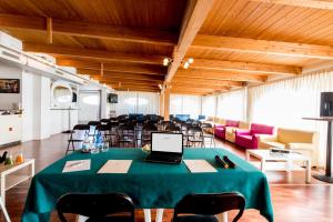 Posezení v ubytování Hotel Villa Truentum