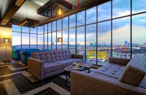 Posezení v ubytování Bespoke Hotel Puchong