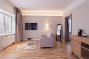 TV i/ili multimedijalni sistem u objektu Rannahotell