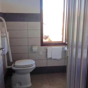 Koupelna v ubytování B&B Campu Moru