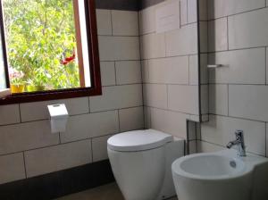 Koupelna v ubytování B&B Campu Moru