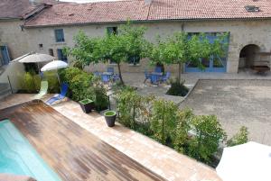 Giardino di Chambres d'Hôtes du Clos Semper Felix