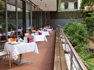 Restoran atau tempat lain untuk makan di DORMERO Hotel Hannover
