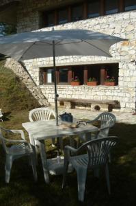 Patio nebo venkovní prostory v ubytování Fonte dell'Aria