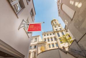 Certifikát, hodnocení, plakát nebo jiný dokument vystavený v ubytování Hotel am Rathaus