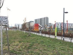Zahrada ubytování Ferienwohnung am Hauptbahnhof