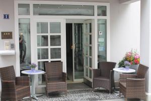 Posezení v ubytování Hotel am Rathaus