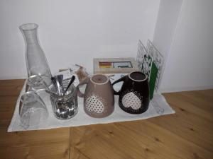 Kaffee-/Teezubehör in der Unterkunft Albergo Riglarhaus