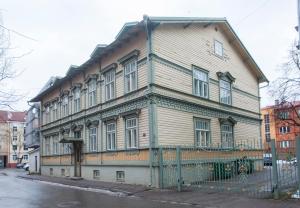 Budova, kde se apartmán nachází