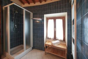 Koupelna v ubytování Hotel Villa San Michele