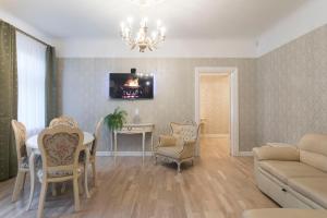 Posezení v ubytování Allika Apartments