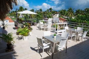 Balkón nebo terasa v ubytování Terraza Art Villa Dominicana