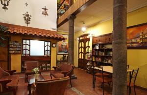Posezení v ubytování Mía Leticia B&B
