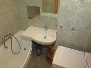 Kúpeľňa v ubytovaní Apartmán Tuček