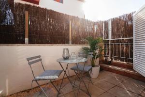 Balkón nebo terasa v ubytování Sitges Holiday Apartment