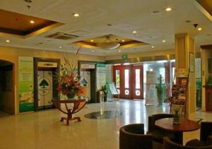 Vstupní hala nebo recepce v ubytování GMA Hotel ShangHai WuNing Road ZhenPing Road Metro Station