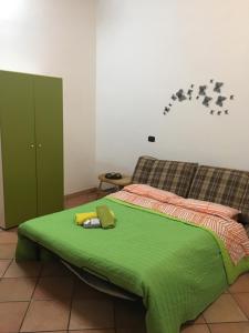 Katil atau katil-katil dalam bilik di La Casetta di Carlotta a Teramo