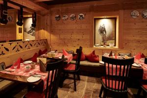 Χώρος καθιστικού στο Hotel Central Wolter - Grindelwald
