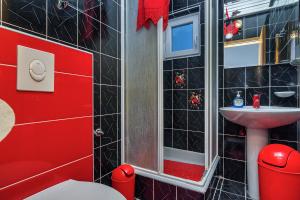Kúpeľňa v ubytovaní Apartmani Maja + 35 fotografií