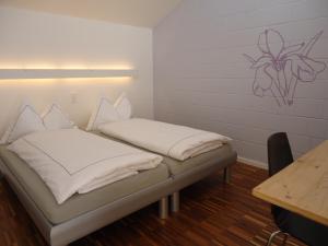 Letto o letti in una camera di Hotel Alte Gärtnerei