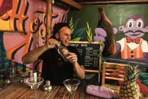 Joogid majutusasutuses Purple Monkey Hostel