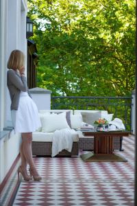 Balkon lub taras w obiekcie Pałac Ciekocinko Hotel Resort & Wellness