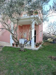 Zahrada ubytování Apartments Frakić