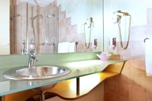 Koupelna v ubytování Hotel Watthalden