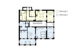 Floor plan ng Haus Seestern