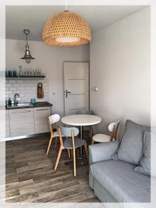 Kuchyňa alebo kuchynka v ubytovaní Apartament Szrenica View + 12 fotografií