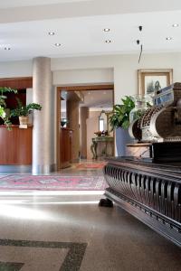 Lobby alebo recepcia v ubytovaní Hotel La Cascata