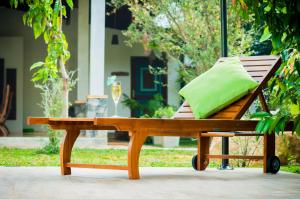 A garden outside Garcinia Leaf
