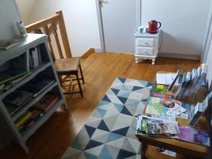 Knihovna v bed and breakfast