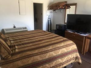TV a/nebo společenská místnost v ubytování Rustic Motel Rolla