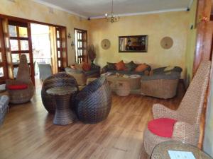 Area soggiorno di The Clarice House