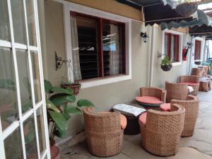 Area soggiorno di The Clarice House