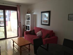 Posezení v ubytování Apartamento en Calpe, playa de La Fossa, primera línea, AA