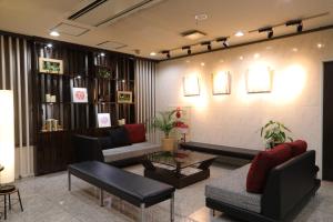 千岁第一酒店的休息区